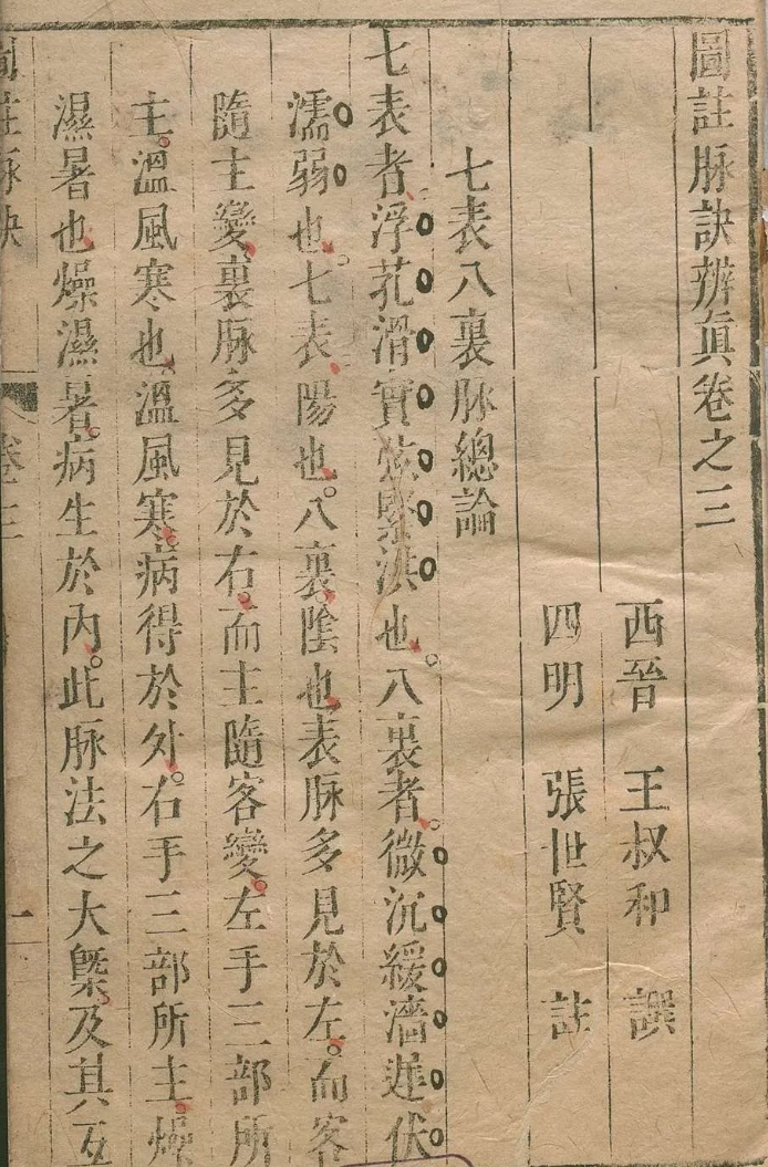 《图注脉诀辨眞》