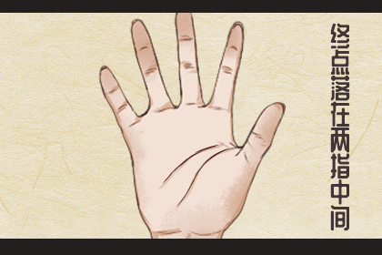 相学——感情线鉴定法