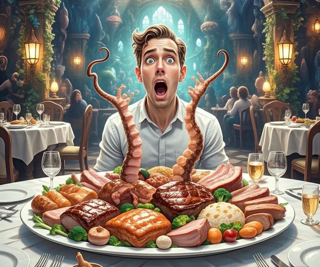 文章标题-1 餐桌上的暗战,是你吃饭,还是饭‘吃’你?