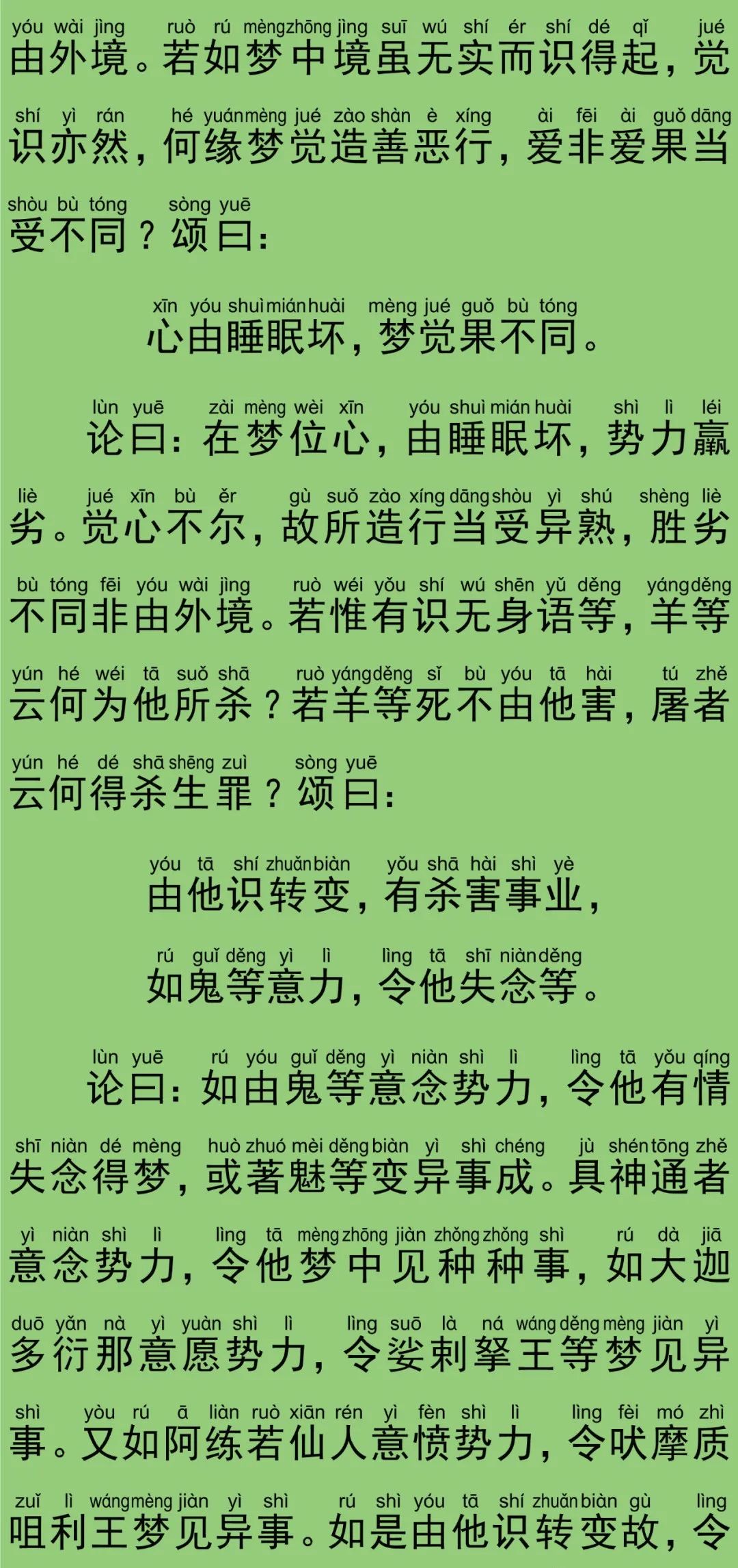 文章标题-24 唐三藏译《唯识二十论》全文(拼音版)