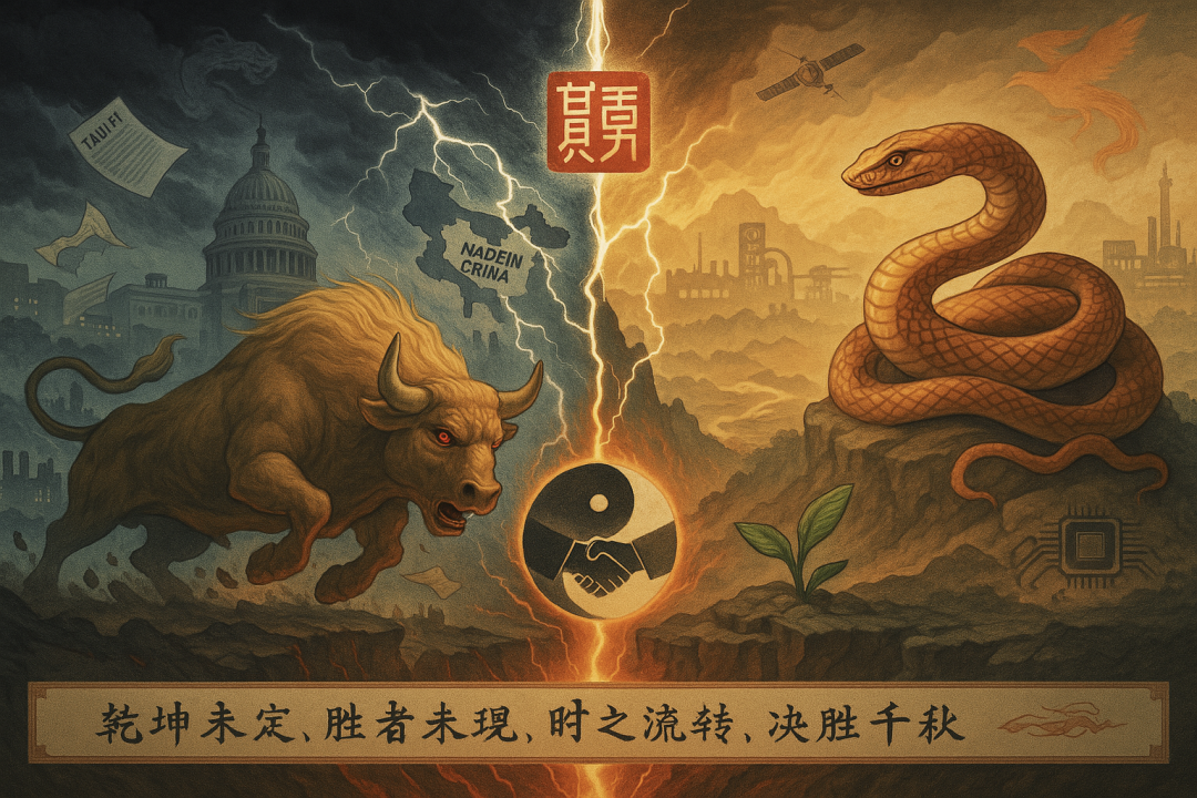 文章标题-4 腾蛇对青龙:美国在妥协,中国在谋局!