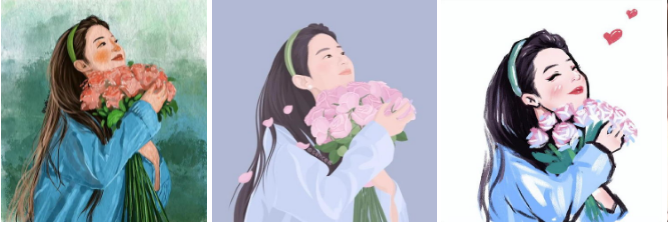 文章标题-6 【刘亦菲捧花头像】,是不是真的能旺桃花、旺财运?