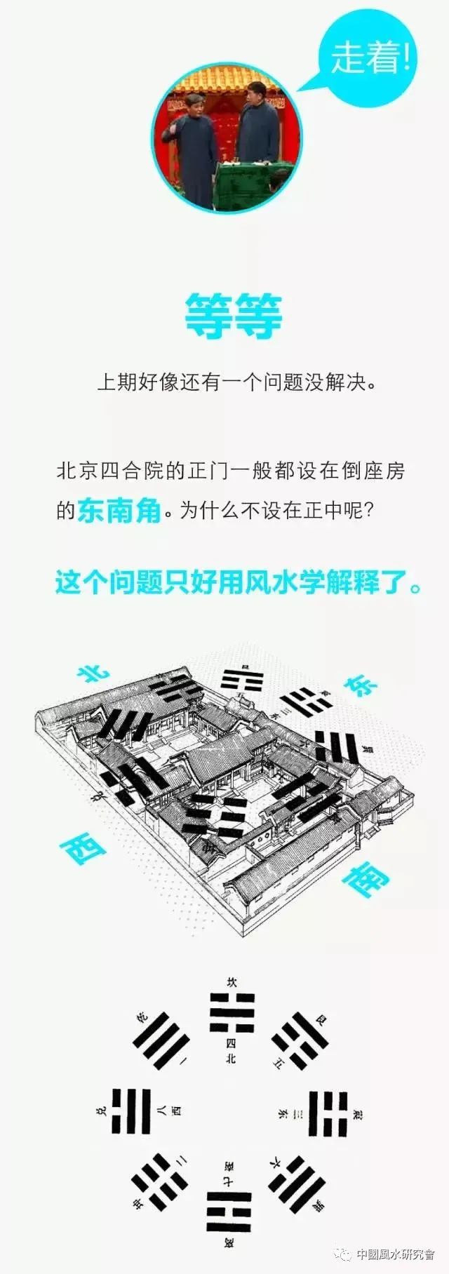 风水学——四合院图解（农村建宅参考）详细全面了解四合院