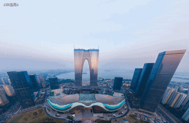 文章标题-19 苏州东方之门背后的风水格局!