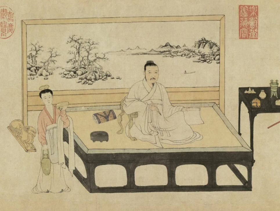 倪瓒如此相似的两幅竹石图，孰真孰假？