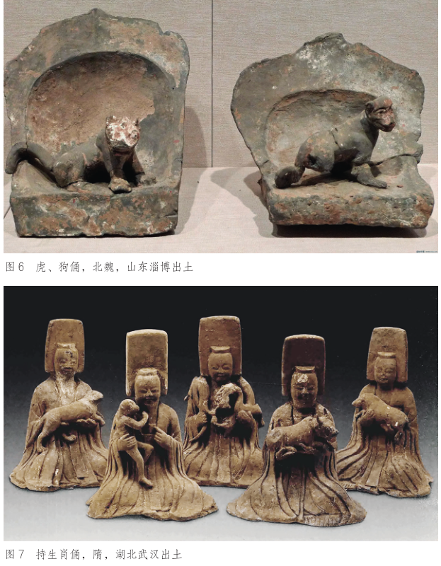 试论墓葬中十二生肖俑的佛教因素