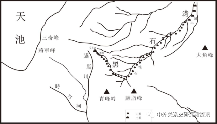 历史上的鸭绿江正源和长白山地区争议分水岭