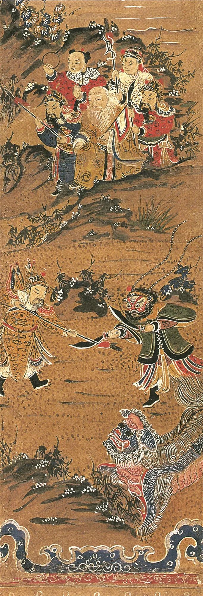 文章标题-1 高淳清代神像画试析道教神谱的图像结构