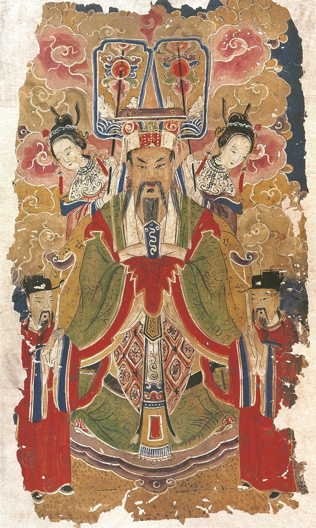 文章标题-15 高淳清代神像画试析道教神谱的图像结构