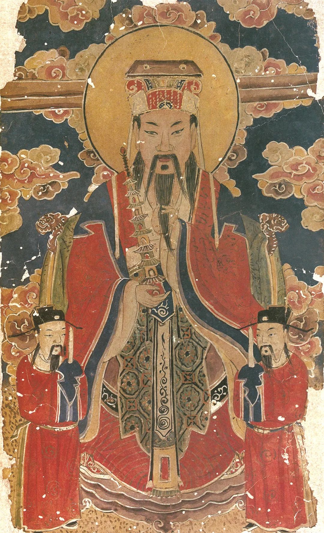 文章标题-19 高淳清代神像画试析道教神谱的图像结构