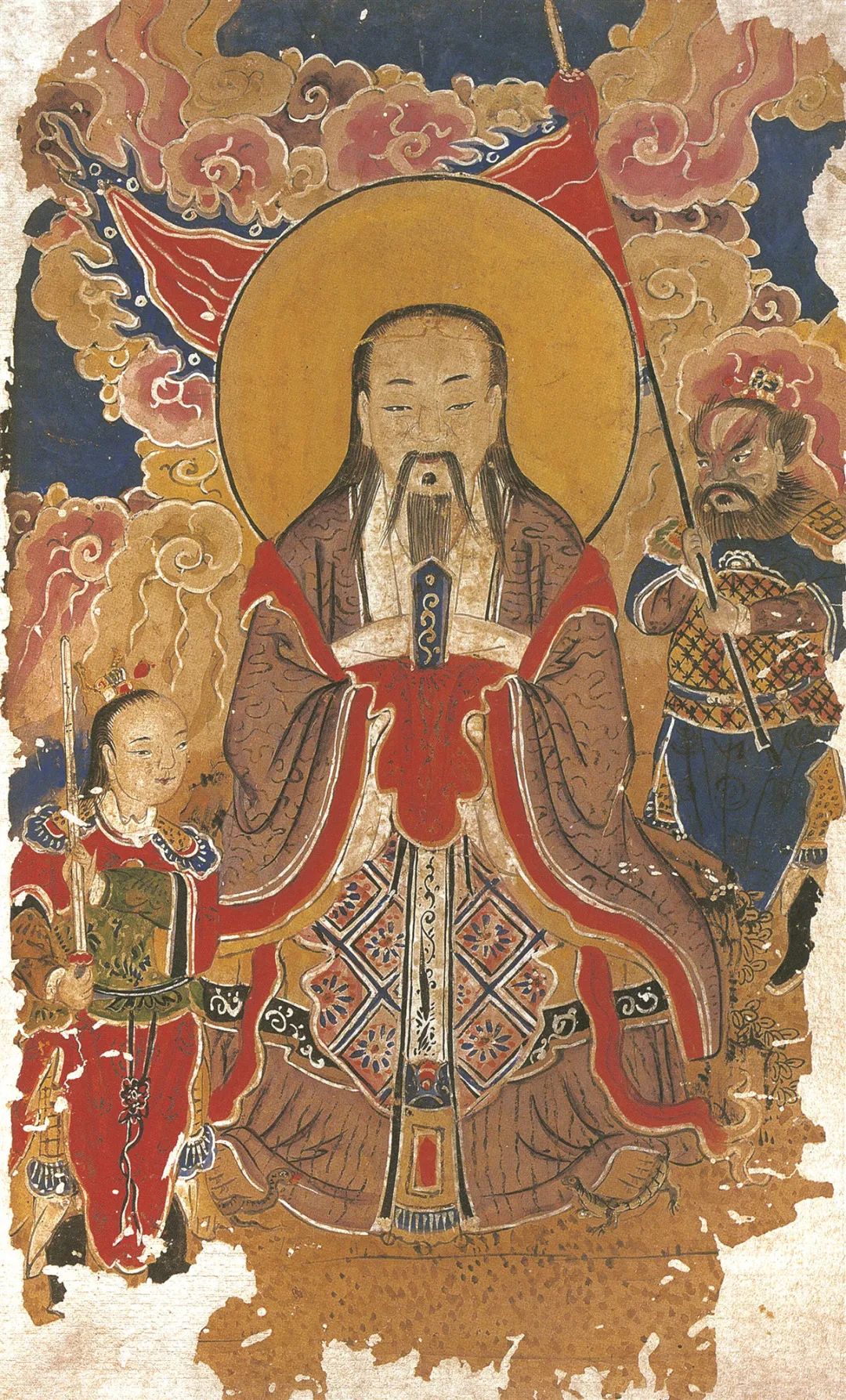 文章标题-20 高淳清代神像画试析道教神谱的图像结构