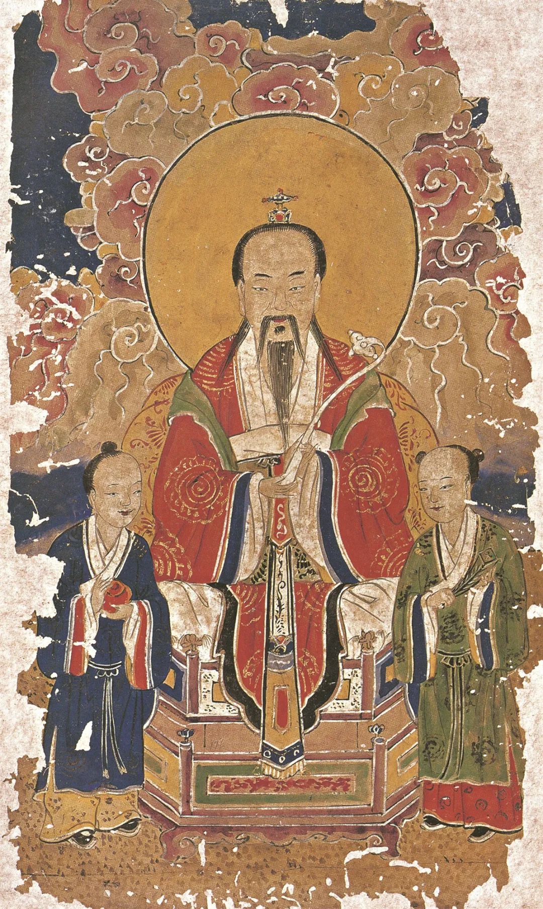 文章标题-17 高淳清代神像画试析道教神谱的图像结构