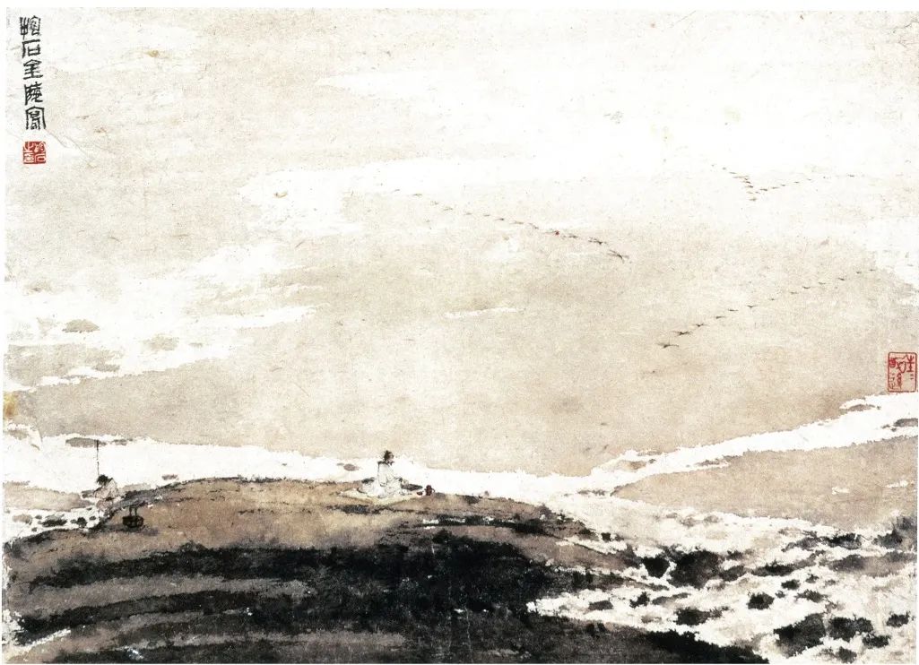 傅抱石的山水画、市场与造假