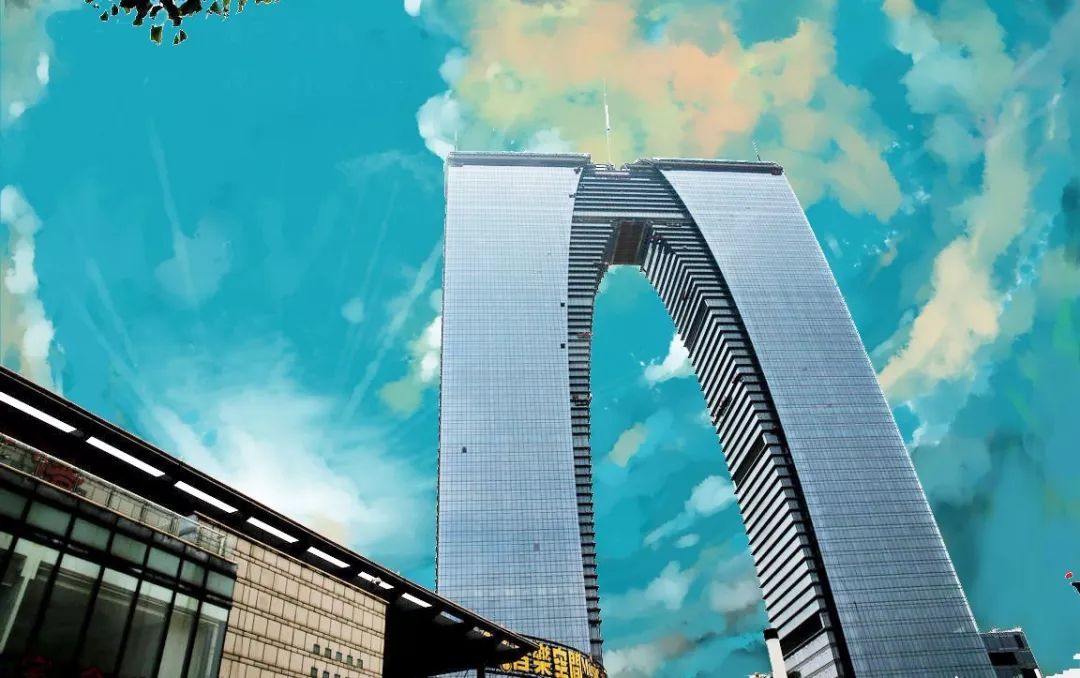 文章标题-7 苏州东方之门背后的风水格局!