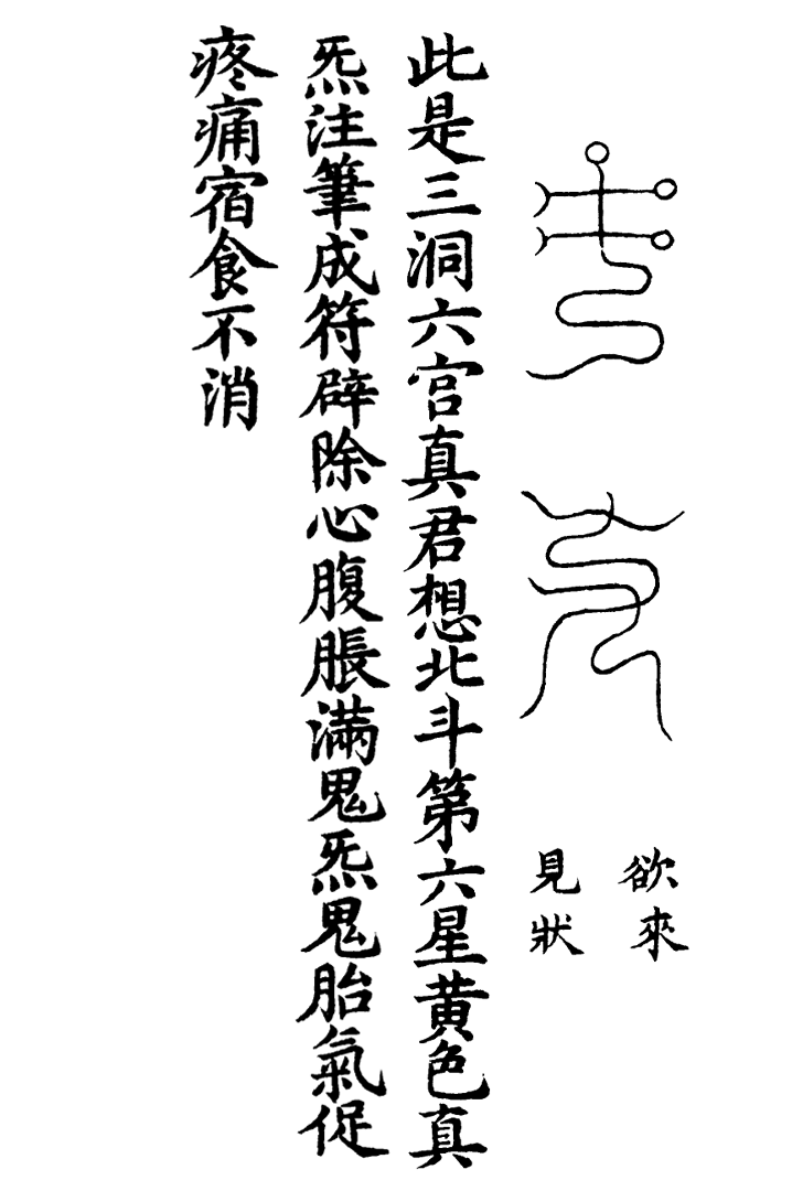 天蓬三十六将符