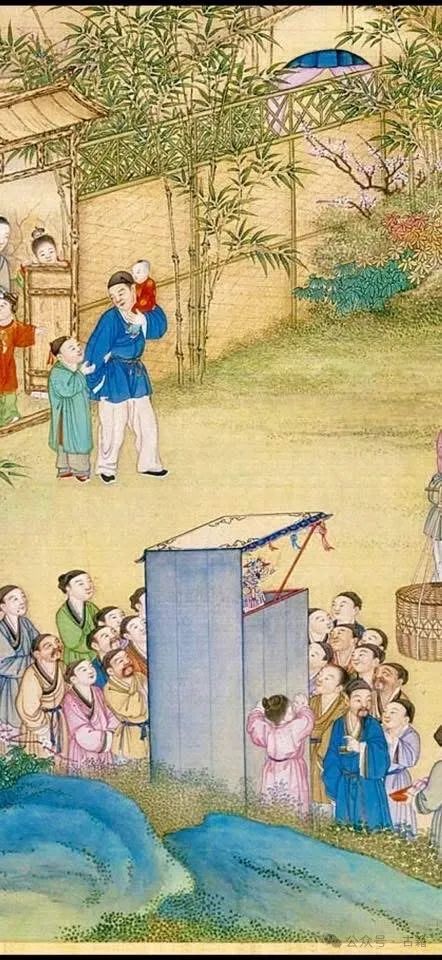文章标题-3 清乾隆丁观鹏绘《太平春市图》中的「新春品茶会」考