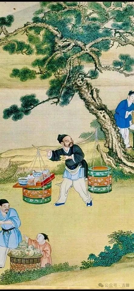 文章标题-5 清乾隆丁观鹏绘《太平春市图》中的「新春品茶会」考