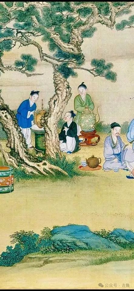 文章标题-7 清乾隆丁观鹏绘《太平春市图》中的「新春品茶会」考