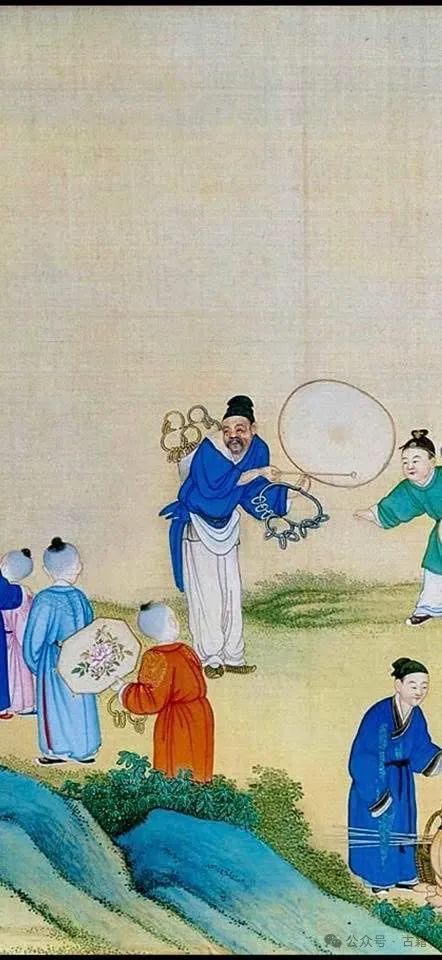 文章标题-11 清乾隆丁观鹏绘《太平春市图》中的「新春品茶会」考