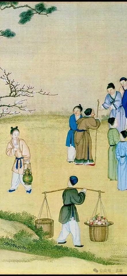 文章标题-14 清乾隆丁观鹏绘《太平春市图》中的「新春品茶会」考