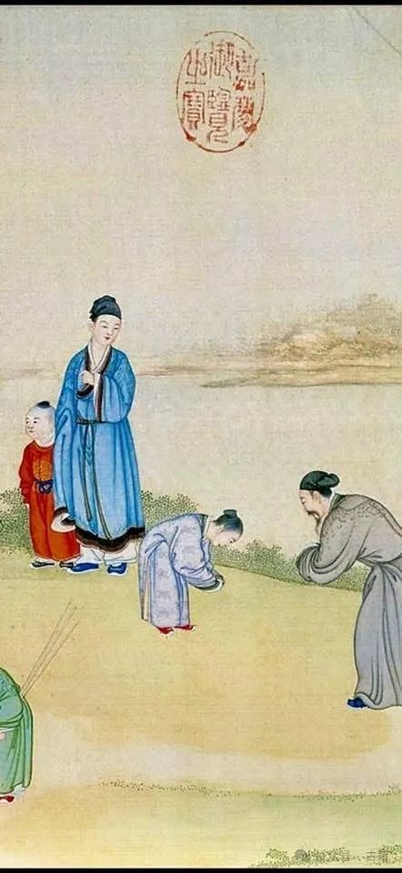 文章标题-16 清乾隆丁观鹏绘《太平春市图》中的「新春品茶会」考