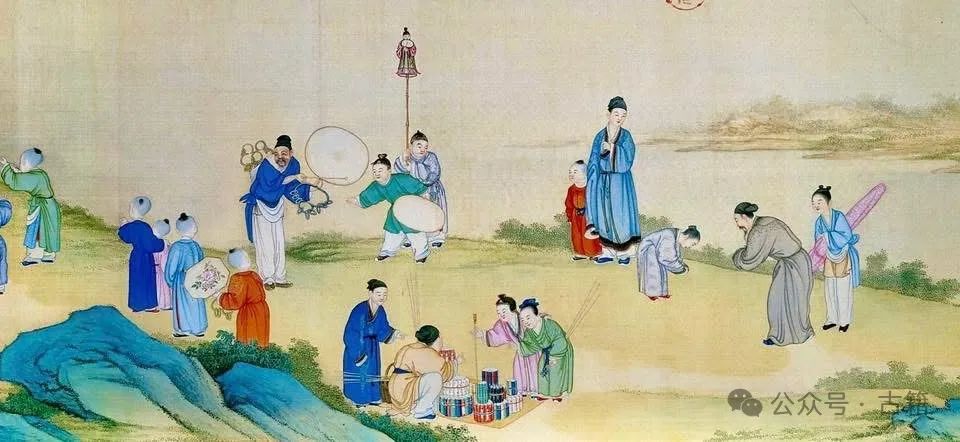 文章标题-19 清乾隆丁观鹏绘《太平春市图》中的「新春品茶会」考