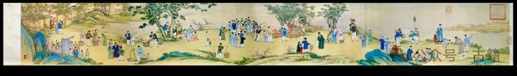 文章标题-26 清乾隆丁观鹏绘《太平春市图》中的「新春品茶会」考