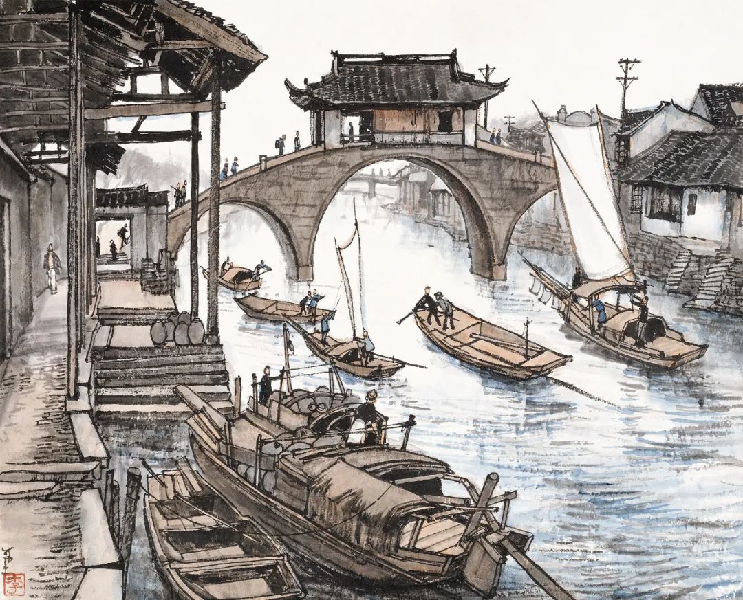 文章标题-5 山水与异国——1959年李可染访德期间水墨风景作品研究