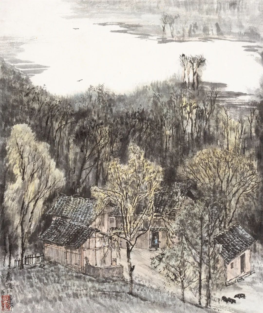文章标题-12 山水与异国——1959年李可染访德期间水墨风景作品研究