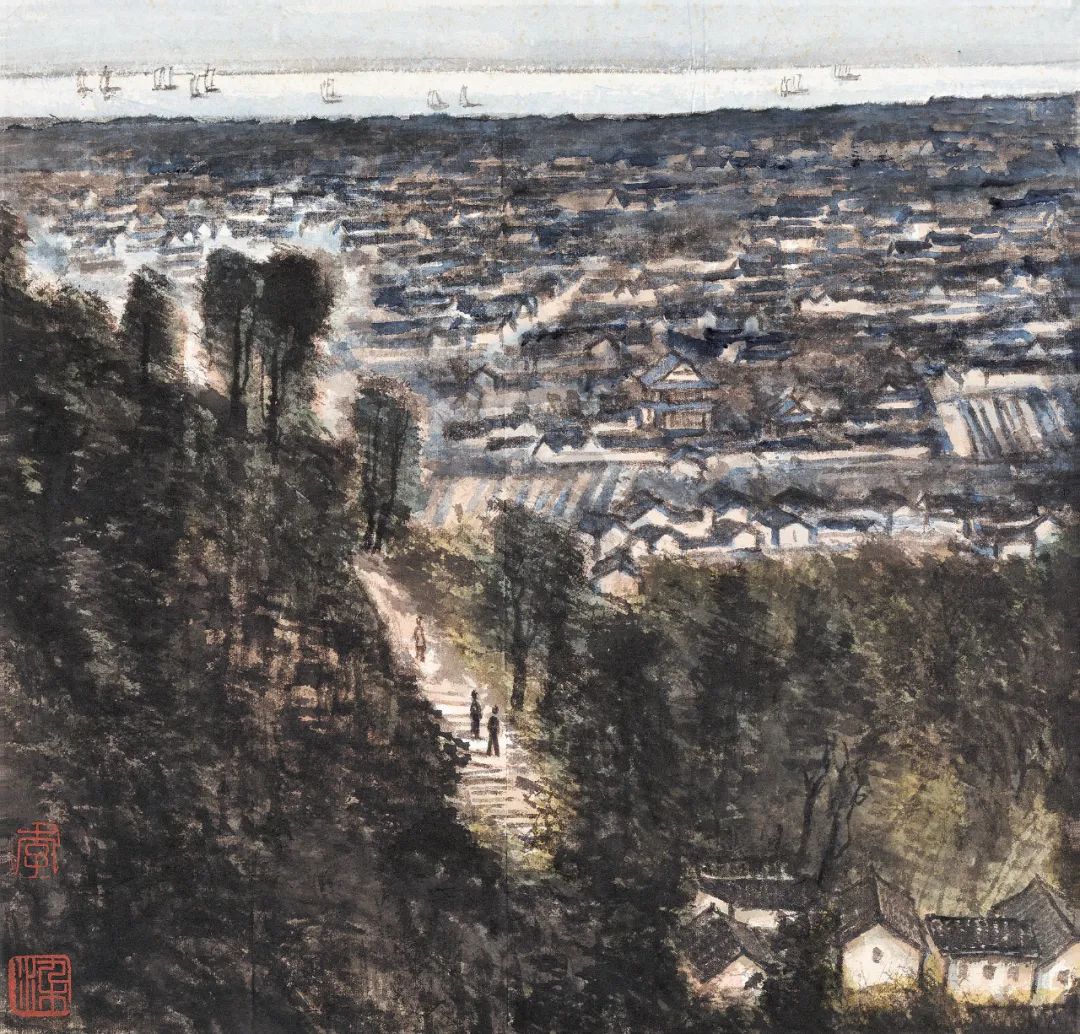 文章标题-15 山水与异国——1959年李可染访德期间水墨风景作品研究