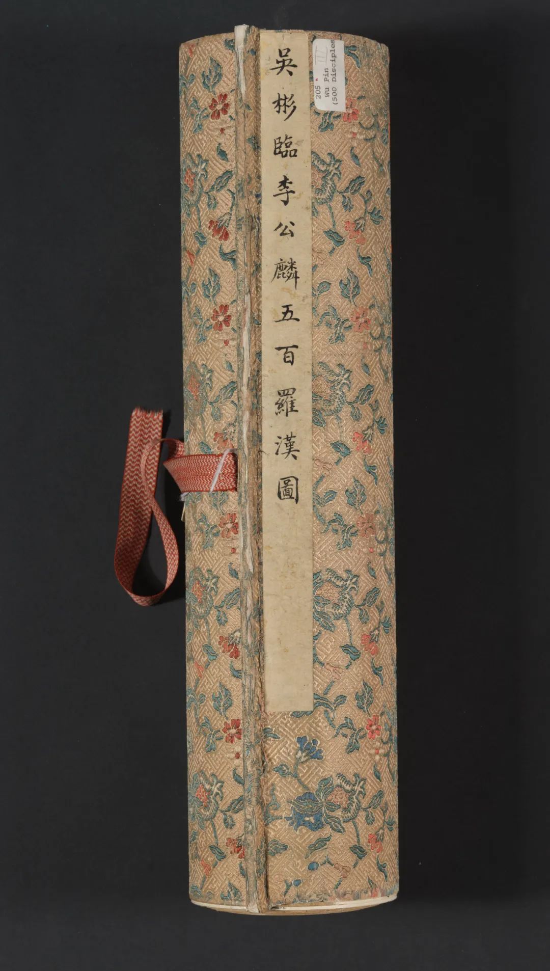 书画手卷包首锦：解密皇室顶级书画装裱