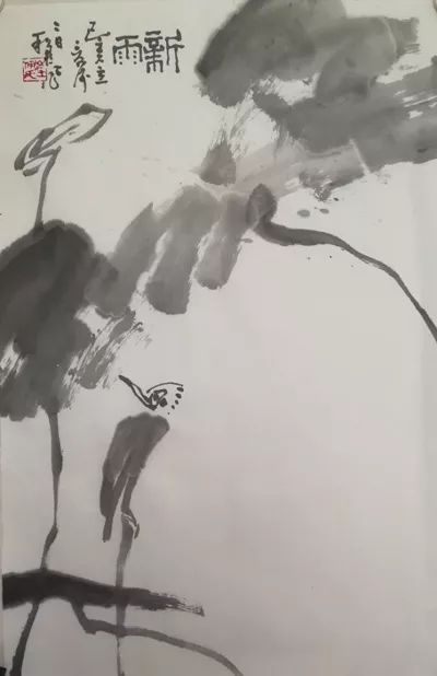 著名画家伊和君作品专辑之一：笔墨简练，意境含蓄