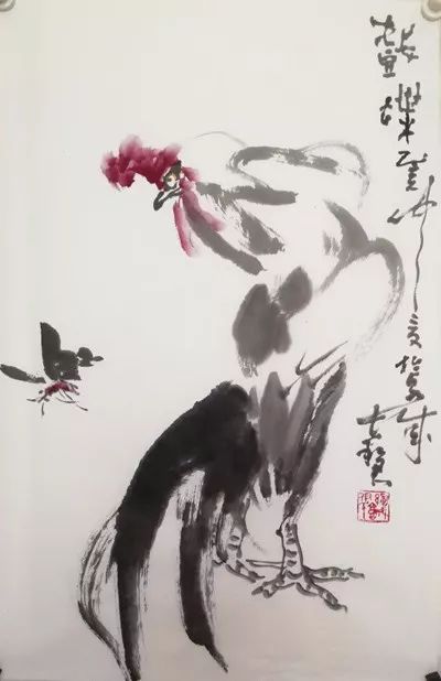 著名画家伊和君作品专辑之一：笔墨简练，意境含蓄