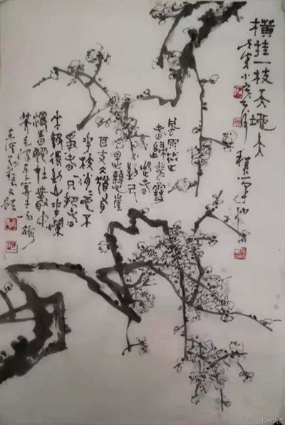 著名画家伊和君作品专辑之一：笔墨简练，意境含蓄