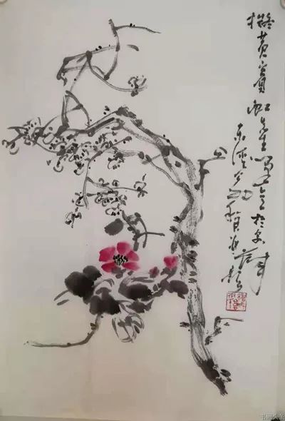 著名画家伊和君作品专辑之一：笔墨简练，意境含蓄