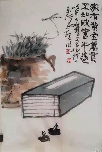 著名画家伊和君作品专辑之一：笔墨简练，意境含蓄