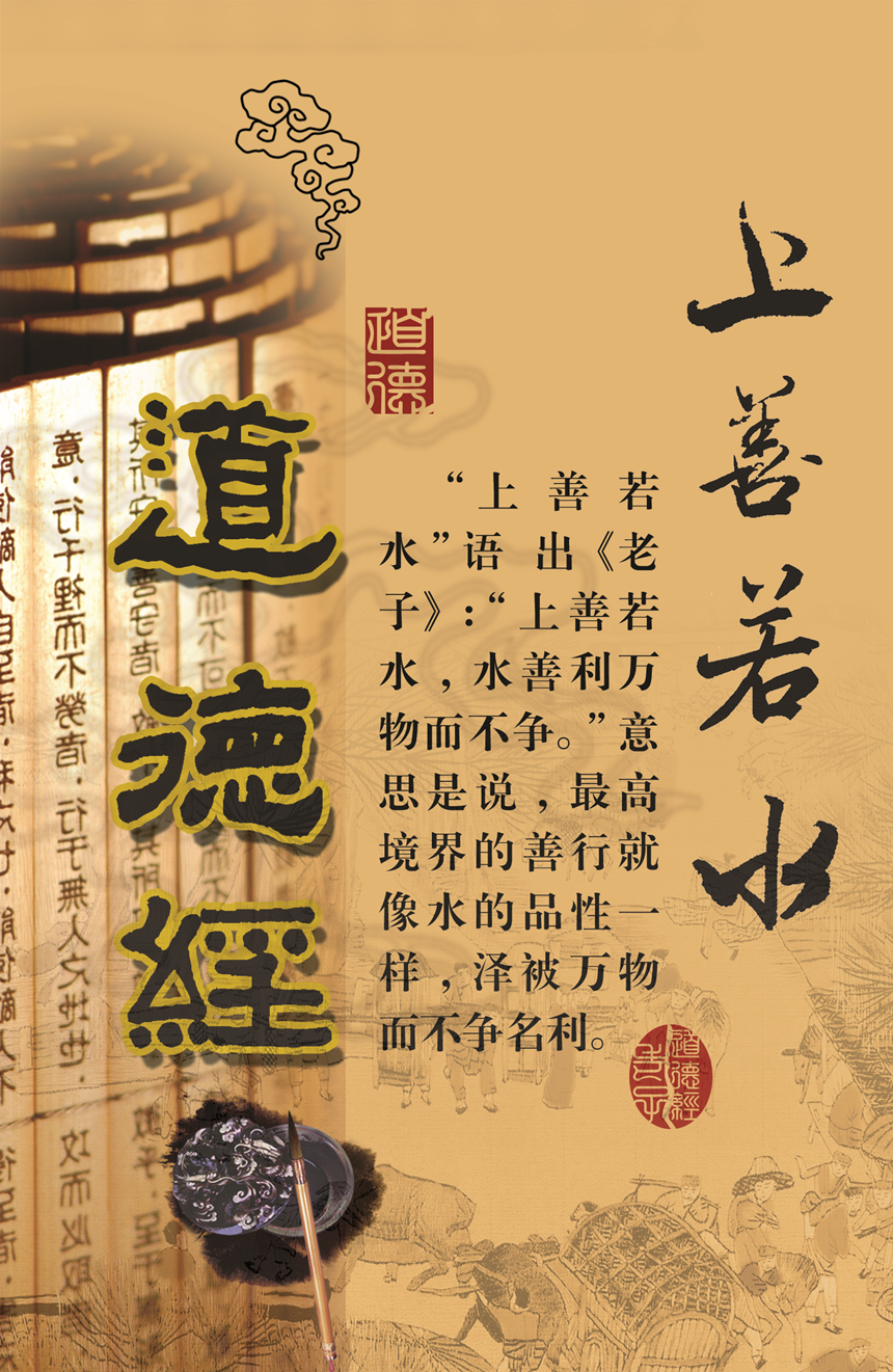 “上善若水”之七善，是修道之士的修持指南！