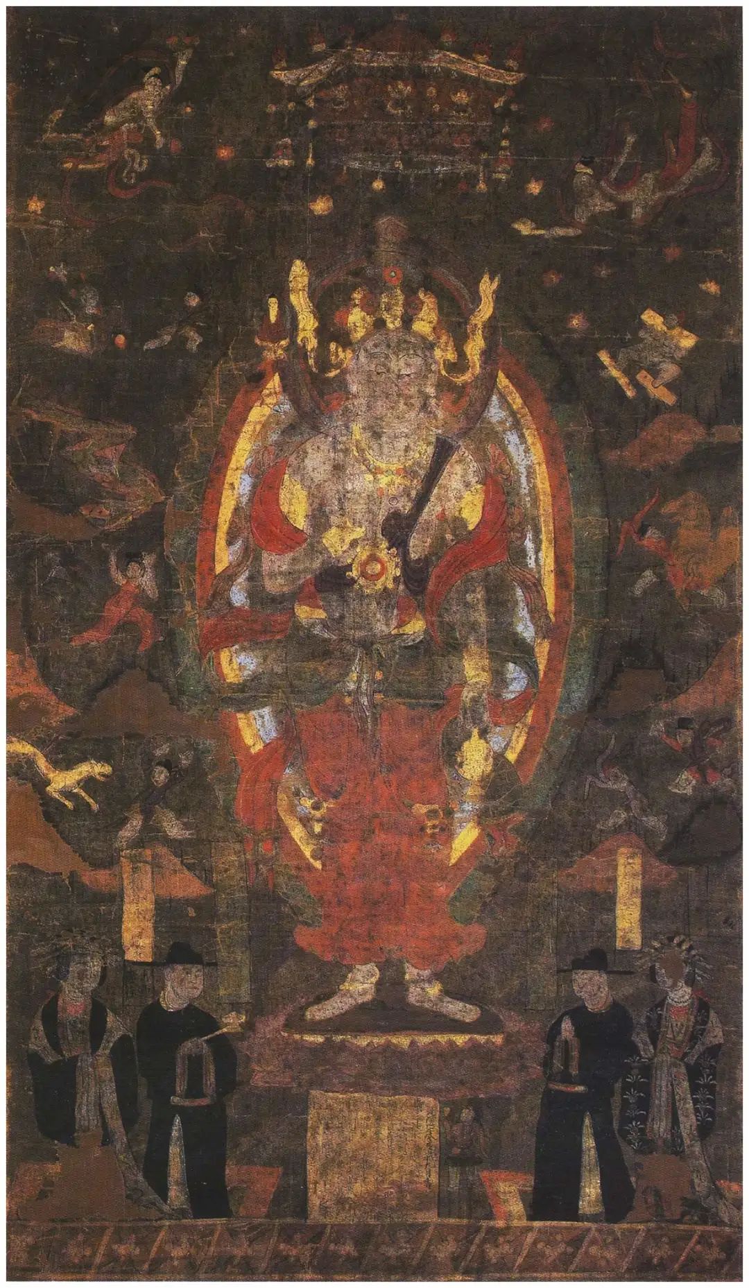 文章标题-8 斯坦因在敦煌藏经洞获取的佛画珍品