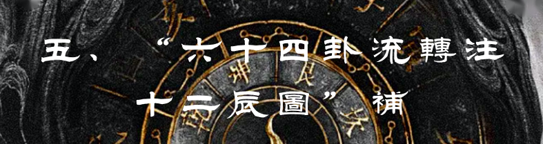 《乾凿度》主岁卦贞辰解