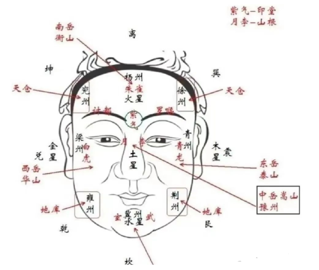 文章标题-1 相学——五官看流年