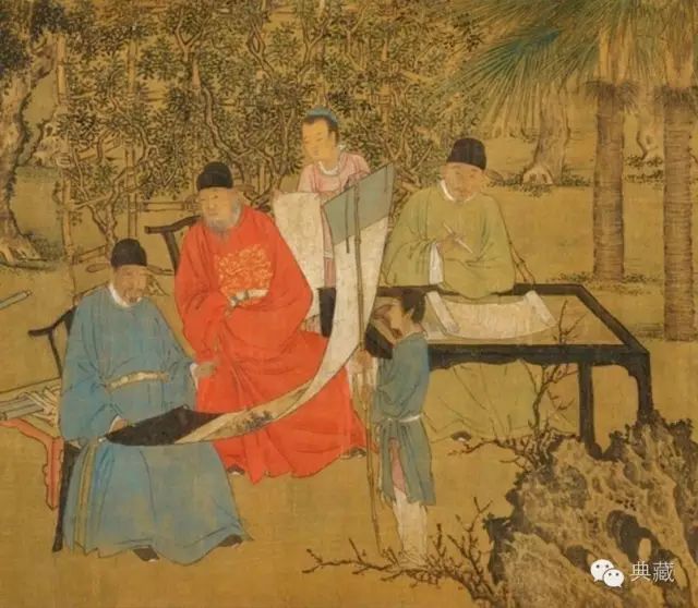 文章标题-4 雅集,拍照,上传朋友圈!明代内阁官员大合照