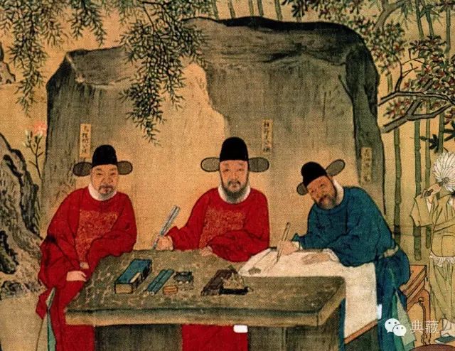 文章标题-16 雅集,拍照,上传朋友圈!明代内阁官员大合照