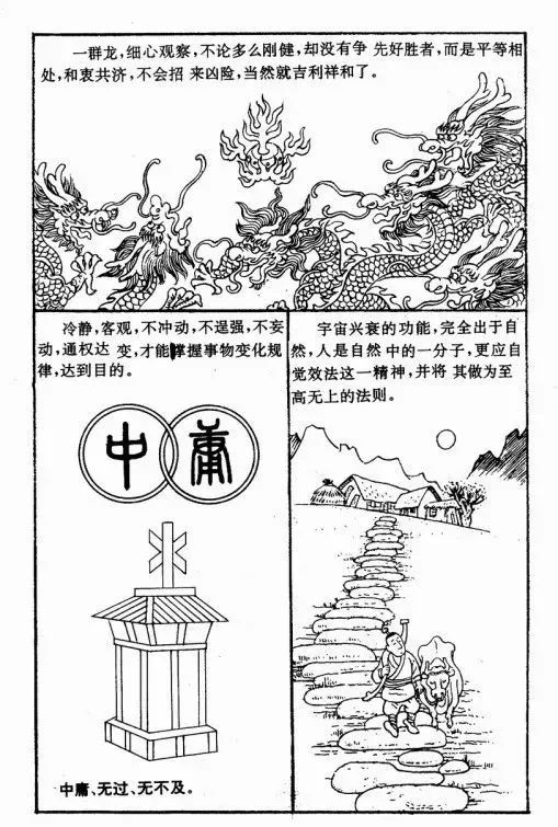 辅助大家理解和记忆周易六十四卦漫画图​！