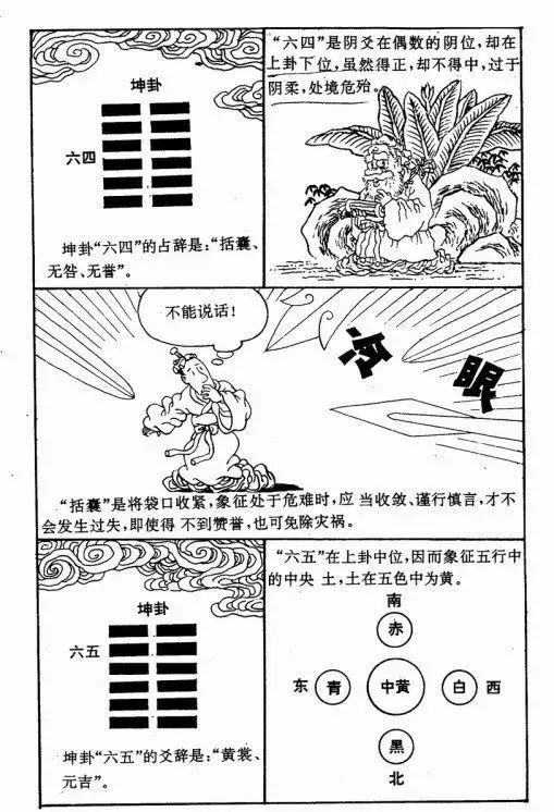 辅助大家理解和记忆周易六十四卦漫画图​！