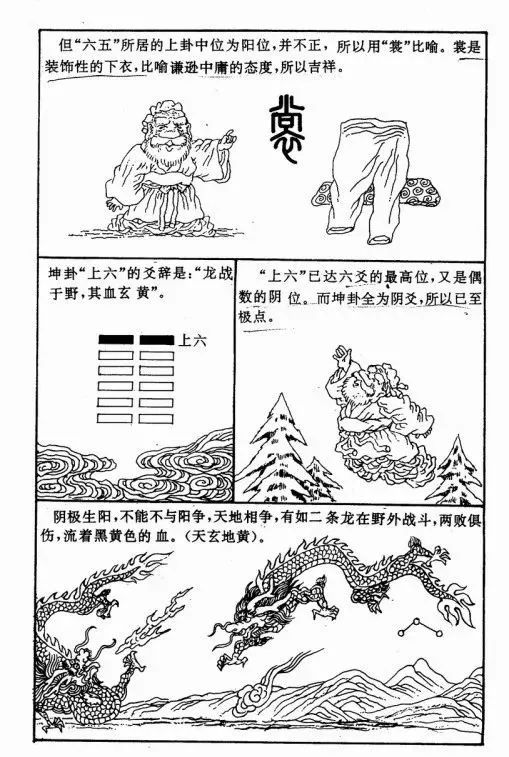 辅助大家理解和记忆周易六十四卦漫画图​！