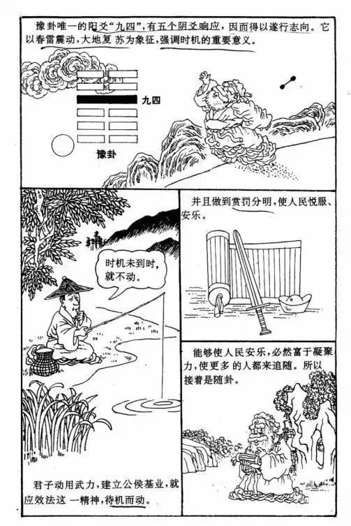 辅助大家理解和记忆周易六十四卦漫画图​！