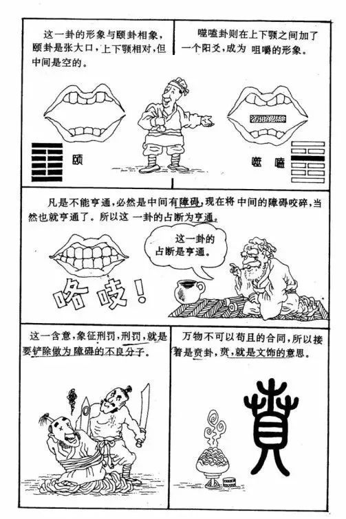 辅助大家理解和记忆周易六十四卦漫画图​！