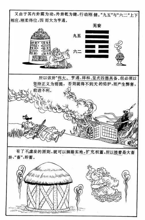 辅助大家理解和记忆周易六十四卦漫画图​！