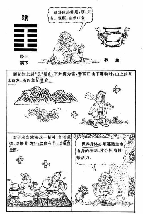 辅助大家理解和记忆周易六十四卦漫画图​！