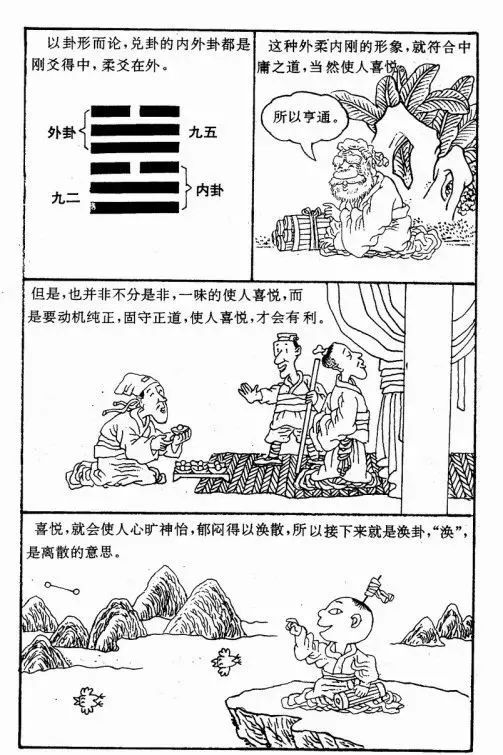 辅助大家理解和记忆周易六十四卦漫画图​！